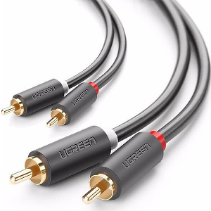 CABLE AUDIO 2XRCA M/M 3M UGREEN AV104 10519