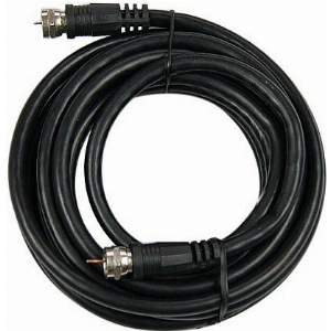 CABLEXPERT CCV-RG6-1.5M RG6 COAXIAL ANTENNA CABLE WITH F-CONNECTORS 1.5M, BLACK