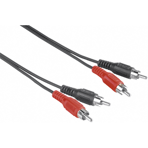 HAMA 205085 AUDIO CABLE HAMA 2 RCA PLUGS - 2 RCA PLUGS 1.5 M