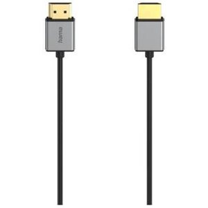 HAMA 205449 ULTRA HIGH SPEED HDMI CABLE, CERTIFIED, PLUG - PLUG, 8K, ALU, 1.5 M