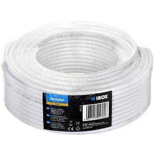 I-BOX CONCENTRIC CABLE IKK50 50M WHITE