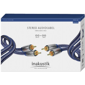 IN-AKUSTIK PREMIUM STEREO AUDIO CABLE 2X CINCH - 2X CINCH 5M