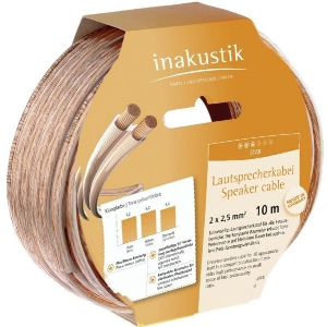 IN-AKUSTIK STAR SPEAKER CABLE REEL 2X 2.5MM 10M