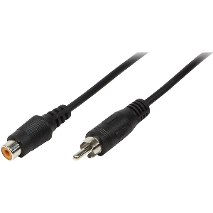 LOGILINK CA1032 AUDIO EXTENSION CABLE 1X CINCH MALE TO 1X CINCH FEMALE 5M