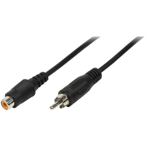 LOGILINK CA1033 AUDIO EXTENSION CABLE 1X CINCH MALE TO 1X CINCH FEMALE 10M