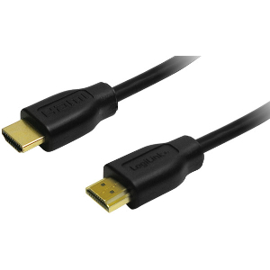 LOGILINK CH0053 HDMI HIGH SPEED WITH ETHERNET V1.4 CABLE GOLD PLATED 10M BLACK