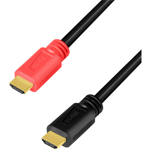 LOGILINK CHV0101 HDMI CABLE, A/M TO A/M, 4K/60 HZ, AMP, BLACK, 15 M