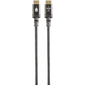 SPARTAN GEAR - HDMI 2.1 CABLE (LENGTH: 1.5M - ALUMINUM WITH GOLD PLATED PLUGS)