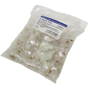 LOGILINK MP0002 MODULAR PLUG CAT5E UNSHIELDED 100PCS