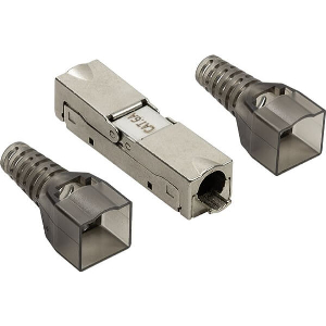 LOGILINK MP0046 CABLE CONNECTOR CAT.6A SHIELDED TYPE SLIM