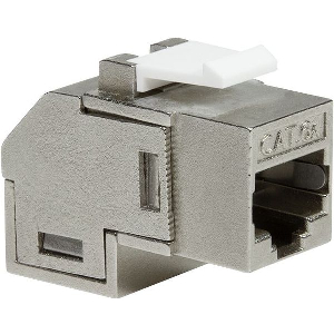 LOGILINK NK4025 CAT.6A KEYSTONE JACK STP 14.5MM ANGLED METAL HOUSING