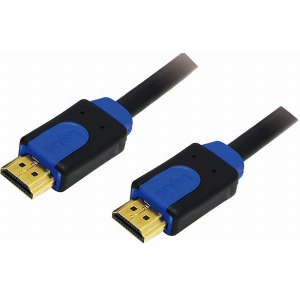LOGILINK CHB1103 HDMI HIGH SPEED WITH ETHERNET V1.4 CABLE GOLD PLATED 3M BLACK