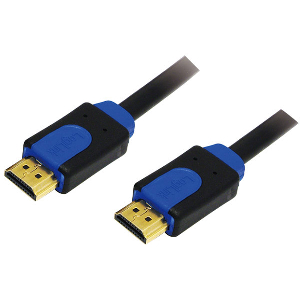 LOGILINK CHB1105 HDMI HIGH SPEED WITH ETHERNET V1.4 CABLE GOLD PLATED 5M BLACK