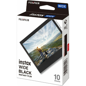 1 FUJIFILM INSTAX FILM WIDE BLACK FRAME