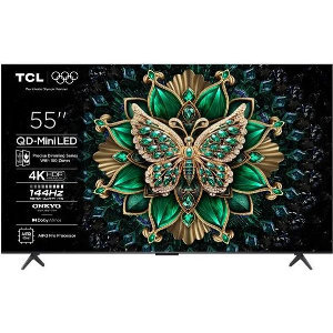 TV TCL 55C6K 55'' QD MINI-LED 144HZ 4K UHD SMART WIFI GOOGLE TV