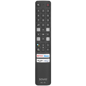 SAVIO RC-15 UNIVERSAL REMOTE CONTROLLER/REPLACEMENT FOR TCL-SMART TV
