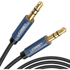 UGREEN 3.5MM TO 3.5MM AUDIO CABLE AV112 1.5M BLUE