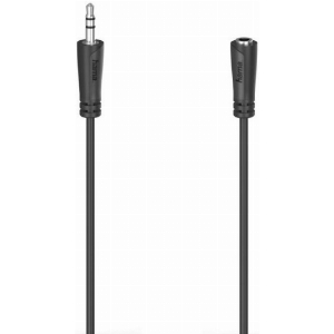 HAMA 205120 AUDIO EXTENSION CABLE 3.5 MM JACK PLUG - SOCKET STEREO 3.0 M