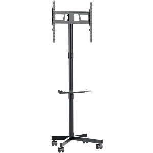 GEMBIRD TV FLOOR STAND TILT WITH CASTER WHEELS 32'-55' BLACK TVS-55T-03