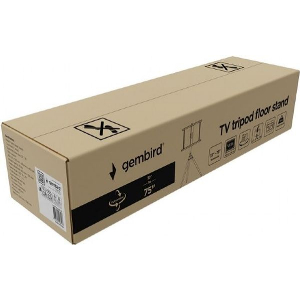 GEMBIRD TV TRIPOD FLOOR STAND SWIVEL/TILT 32'-75' MAX VESA 600X400 TVS-75ST-01