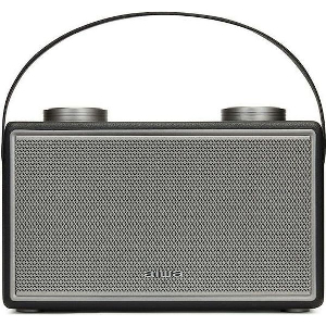 AIWA LEATHERETTE PORTABLE BLUETOOTH SPEAKER RMS 50W WITH MIC/GUITAR INPUT BSTU-800BK