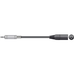 CHORD S3J-XM050 ΚΑΛΩΔΙΟ ΉΧΟΥ 3.5MM TRS JACK PLUG - XLR MALE 0.5M (ΤΕΜΑΧΙΟ)
