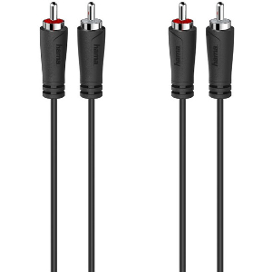 HAMA 205093 AUDIO CABLE 2 RCA PLUGS - 2 RCA PLUGS 5 M