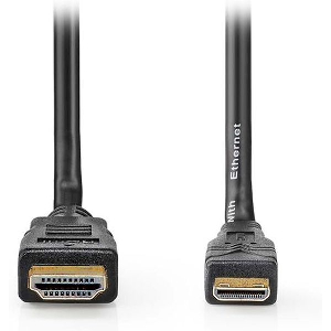 NEDIS CVGL34500BK15 HIGH SPEED HDMI CABLE WITH ETHERNET 4K@30HZ 1.50M BLACK