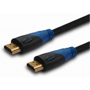 SAVIO CL-02 HDMI CABLE V1.4 NYLON 24K GOLD-PLATED 1.5M
