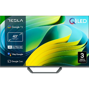 TV TESLA Q43E655GUS 43'' QLED 4K ULTRA HD SMART WIFI GOOGLE TV