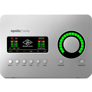 ΕΞΩΤΕΡΙΚΗ ΚΑΡΤΑ ΗΧΟΥ UNIVERSAL AUDIO APOLLO SOLO USB HERITAGE EDITION USB