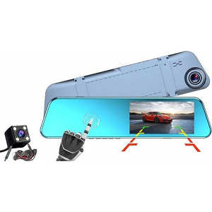MANTA VEHICLE RECORDER IN THE MIRROR WITH A REVERSING CAMERA DVR201H