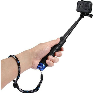 PULUZ SELFIE STICK FOR SPORTS CAMERAS (BLACK)