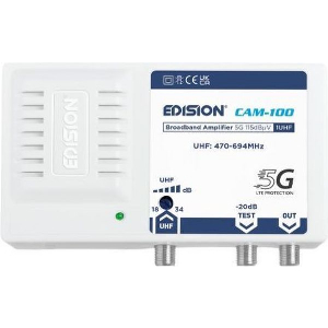 EDISION CAM-100 ΕΝΙΣΧΥΤΗΣ ΚΕΝΤΡΙΚΟΣ 5G 1UHF 115DBΜV