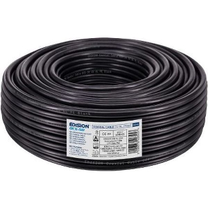 EDISION ΚΑΛΩΔΙΟ COAXIAL OCX-50 CU AL FCA PE ΜΑΥΡΟ 50M