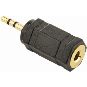 GEMBIRD A-3.5F-2.5M 3.5 MM FEMALE TO 2.5 MM MALE AUDIO ADAPTER