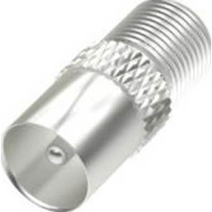 HAMA 205223 SATELLITE RECEIVER ADAPTER F-SOCKET - COAX PLUG