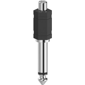 HAMA 205188 AUDIO ADAPTER RCA SOCKET - 6.3 MM MONO JACK PLUG