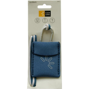 CASELOGIC UNP-0 UNIVERSAL NEOPRENE POCKET SMALL BLUE