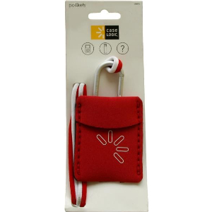 CASELOGIC UNP-0 UNIVERSAL NEOPRENE POCKET SMALL RED