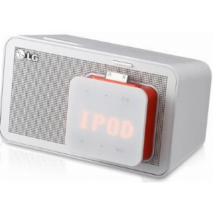 LG ND1520 IPOD DOCKING SPEAKER WHITE