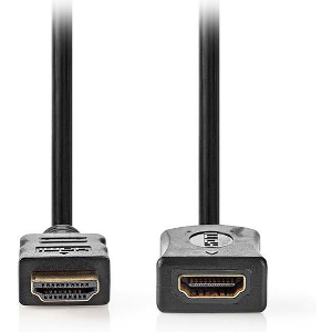 NEDIS CVGL34090BK20 HIGH SPEED HDMI CABLE WITH ETHERNET HDMI MALE - HDMI FEMALE 2.00M BLACK