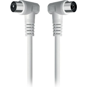 ΚΑΛΩΔΙΟ ΚΕΡΑΙΑΣ ΥΠΟ ΓΩΝΙΑ 90° RF ΑΡΣΕΝΙΚΟ - RF ΘΗΛΥΚΟ 1.5M NOD AC90-1.5B WHITE