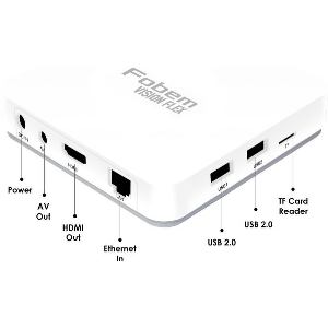 FOBEM VISION FLEX ANDROID BOX 4GB DDR3 & 32GB STORAGE