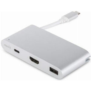 MOSHI USB-C MULTIPORT ADAPTER SILVER
