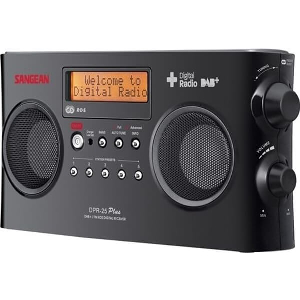 SANGEAN DPR-25+ PORTABLE RADIO DAB+ FM AUX
