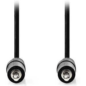 NEDIS CAGL22000BK10 STEREO AUDIO CABLE 3.5MM MALE - 3.5MM MALE 1.00M BLACK