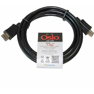 OSIO OSK-1260 ΚΑΛΩΔΙΟ HDMI HIGH SPEED 1080P ΜΕ ETHERNET 1.5 M