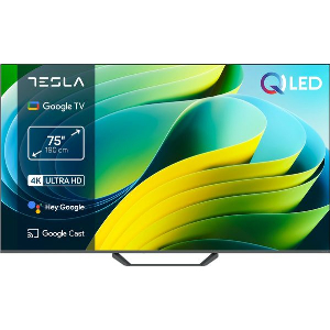 TV TESLA Q75E655GUS 75'' QLED 4K ULTRA HD SMART WIFI GOOGLE TV