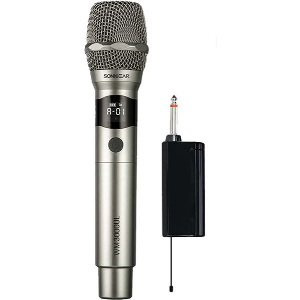 SONICGEAR PROFESSIONAL UHF WIRELESS MICROPHONE WM 3000UL PLATINUM